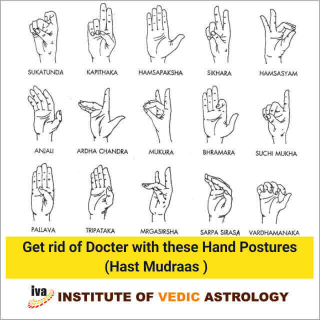 Get rid of Docter with these hand postures (Hast Mudras)