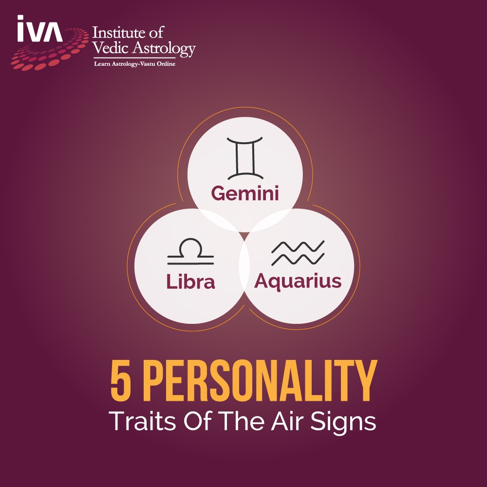 5 Personality Traits Of The Air Signs: Gemini, Libra & Aquarius